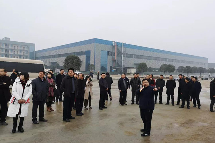 隨州市委、市人大代表團蒞臨程力集團商用車產(chǎn)業(yè)園視察